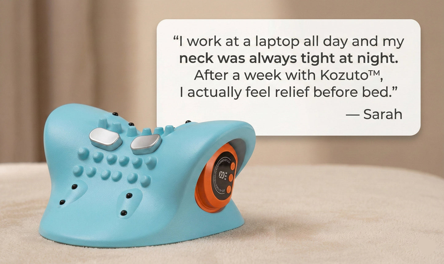 Kozuto™ Neck Massager